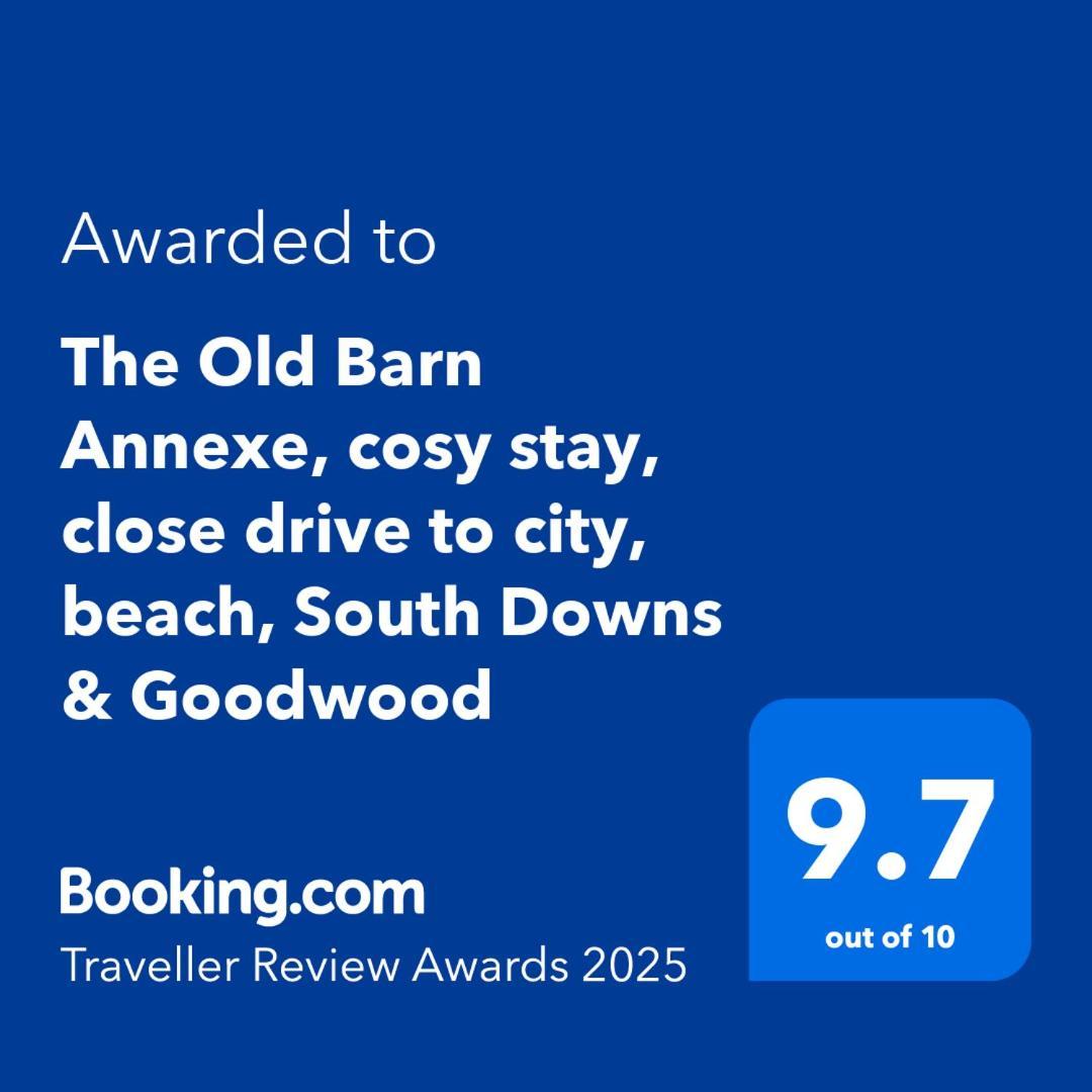 The Old Barn Annexe, Cosy Stay, Close Drive To City, Beach, South Downs & Goodwood Chichester Eksteriør billede